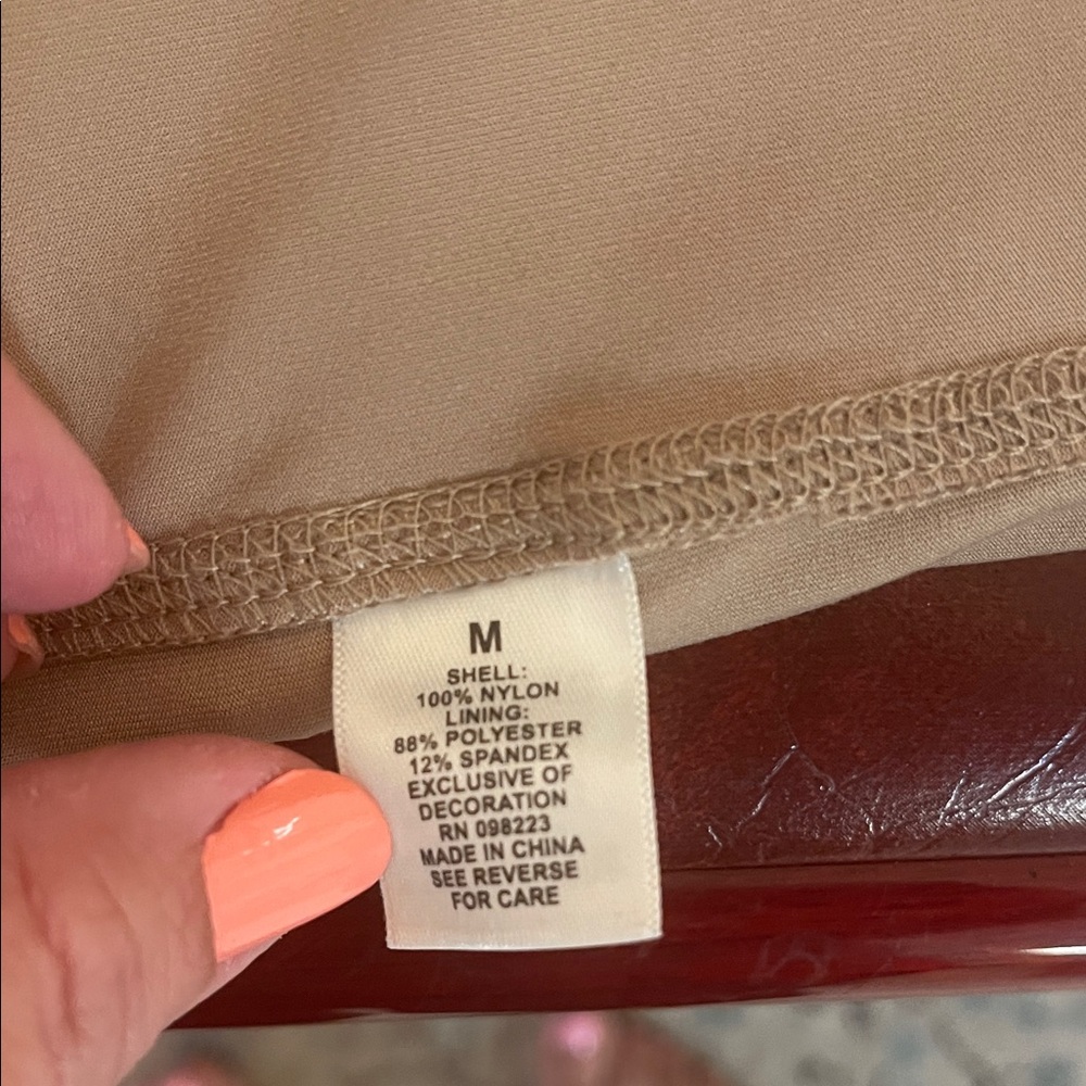 Women’s Tan Casual Shorts - Picture 5 of 5